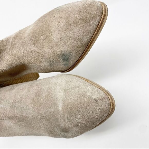 Steve Madden Julian Suede Ankle Boots Size 8 - Picture 9 of 10